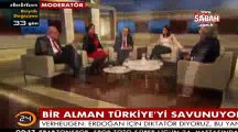 Alman Verheugen, Türkiye'ye iftira atan Dündar'ı rezil etti videosunu izle - Sabah TV
