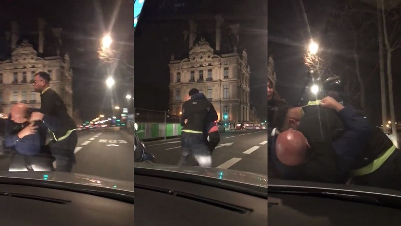 Chauffeur Uber vs Cycliste (Paris)