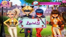 Ladybug & Cat Noir Kiss Story - Disney Movie Cartoon Game - Miraculous Ladybug Full Episod