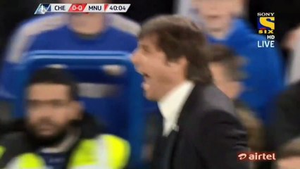 Quand Mourinho et Conte s'énervent au sujet d'Eden Hazard
