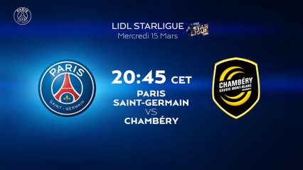 PSG Handball - Chambéry : la bande-annonce