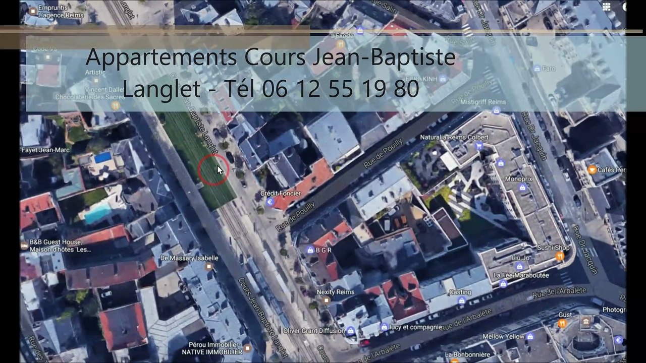 Achat et Vente - Immobilier à Reims Cours Langlet- http://reims.me