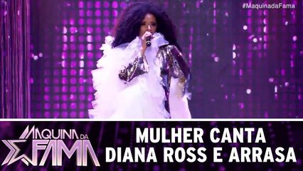 Participante canta Diana Ross e arrasa