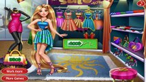 Дисней Принцесса Рапунцель реальная жизнь поход по магазинам игра Мода Игры для девушки