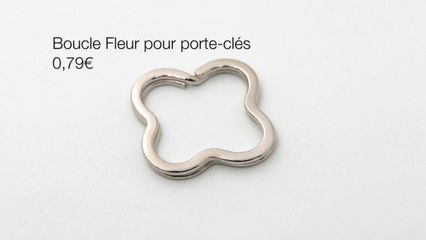 Boucles et attaches pour fabriquer des porte-clés