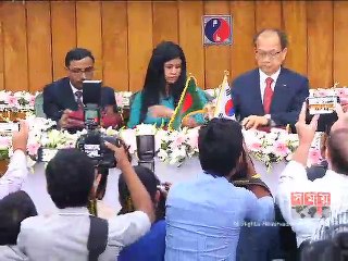 সমুদ্রে তেল-গ্যাস অনুসন্ধানে পোসকো দাইয়্যুর সঙ্গে পেট্রোবাংলার চুক্তি