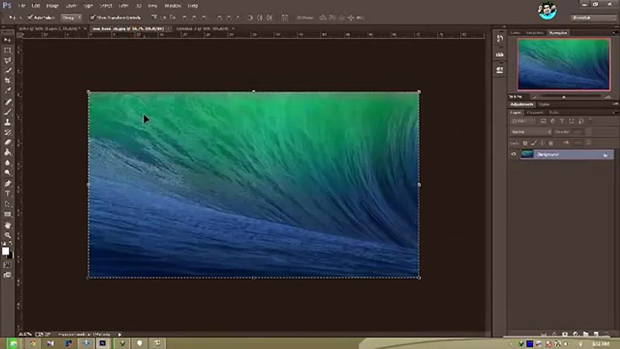 iOS7 Blur effect design with Photoshop