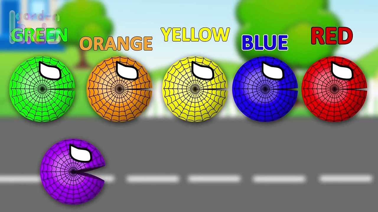 Learn Colors with Packman Cartoon and Christmas Gifts Colours Videos Collection for Childr