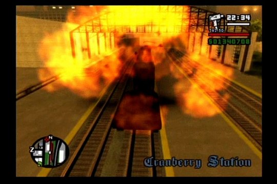 Can A Tank Stop The Train In GTA San Andreas?