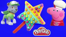 Play Doh Clay Toys! - Make Ice-cream star rainbow for Peppa pig videos kids