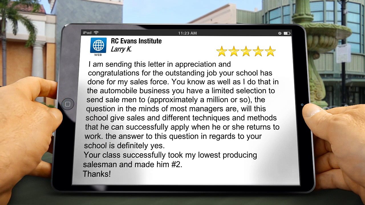 RC Evans Institute GeorgetownExceptional5 Star Review by Larry K.