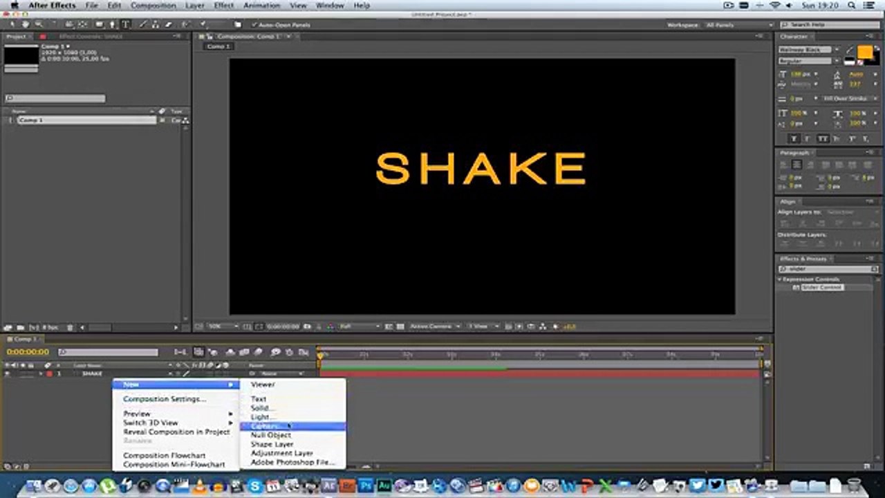 After Effects Tutorial   Dynamic Expressions