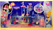 Magiclip Cinderella Castle Dress Swap Disney Princess Frozen Anna Ariel Mini Barbie Dolls