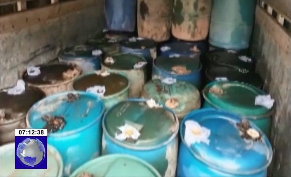 Siete mil galones de combustibles decomisados