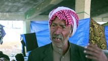 انتظار طويل قاس امام نازحين من الموصل بحثا عن خيمة تأويهم