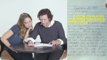 Guys Read Their Girlfriends' Old Diaries - Jeanne & Martin