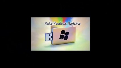 How to make a pendrive Bootable by simple commmands_HD