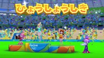 Mario and Sonic at the Rio 2016 Olympic Games (3DS) - All Characters Gameplay (Rhythmic Ho
