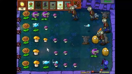 Plants Vs Zombies [PvZ] - [Adventure] - Level 2 - 2