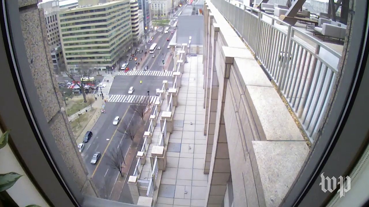 Time lapse: Winter storm passes through D.C.