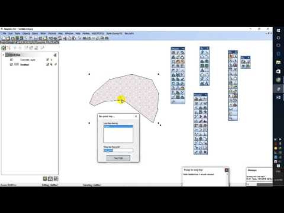 Hướng dẫn sử dụng tools tạo point trong Mapinfo (tạo mốc lô, thửa đất trong mapinfo)