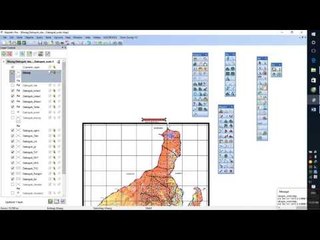 Hướng dẫn vẽ khung lưới trong Mapinfo dùng tools GEOMITECH