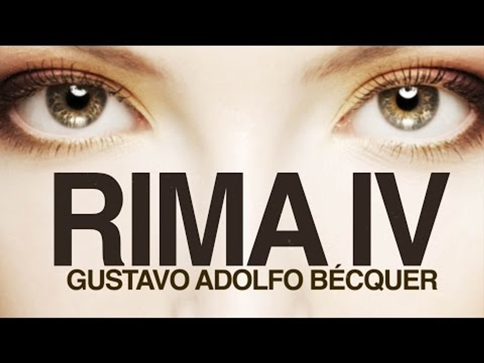 Rima IV - Gustavo Adolfo Bécquer