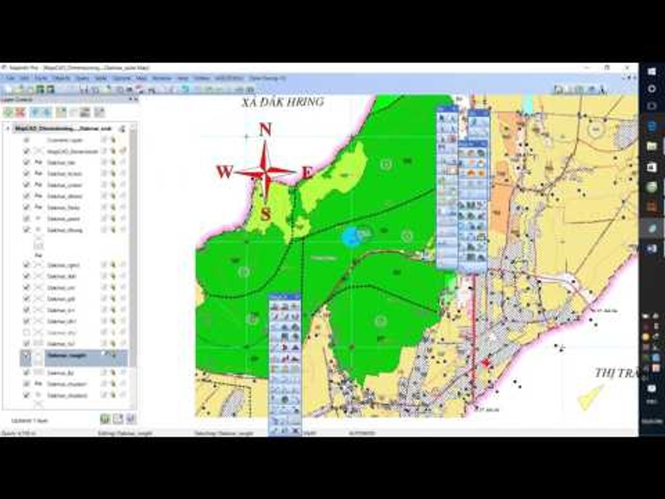 Mapinfo tools: Giới thiệu tools MapCAD trong mapinfo (thuyết minh)
