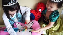 Frozen Elsa Baby,Anna Baby Poop,Pee,Change Diaper,Babysitting Fail,Funny Spiderman in Real