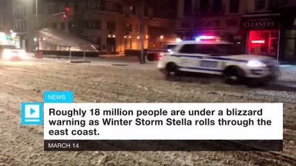 Winter Storm Stella causes nearly 8,000 flight cancellations