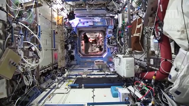VIDÉO - Thomas Pesquet donne un cours de sport dans l'espace