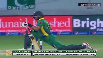 Shahid Afridi hit 28 runs in over Against England