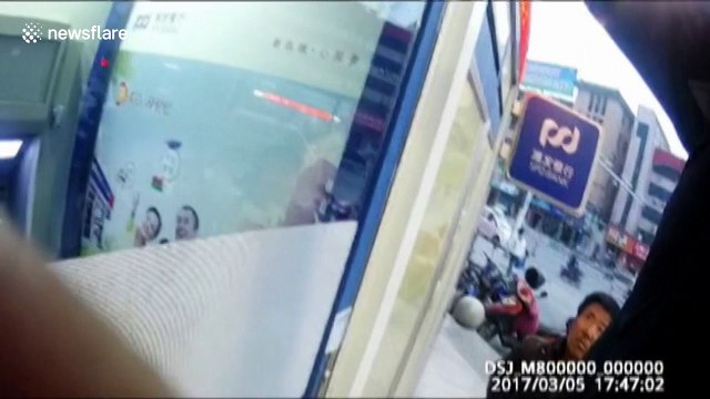 Firefighters rescue toddler locked in self-service bank