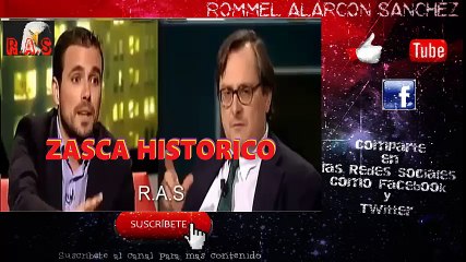 ¡ZASCA BRUTAL a Paco Marhuenda de Alberto Garzon que lo deja CALLADO! (HUMOR)