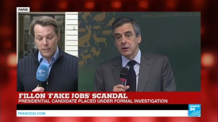 France Presidential Race: Fillon placed under formal investigation over 'fake jobs scandal'