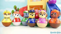 PEPPA PIG Nickelodeon PAW PATROL Weeble New Toys Playset Go to Jail Change Outfits Video