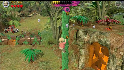 Lego Jurassic World Game Play Fullmovie  Lego Jurassic World Video Game For Kids 7