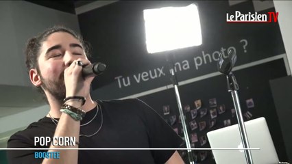 Boostee en live au coeur de la rédaction avec son tube « Pop-Corn »