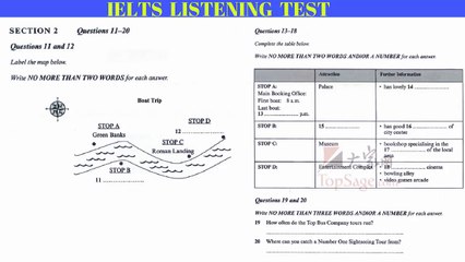 IELTS LISTENING TEST ►  IELTS LISTENING PRACTICE TEST 2017 WITH ANSWERS