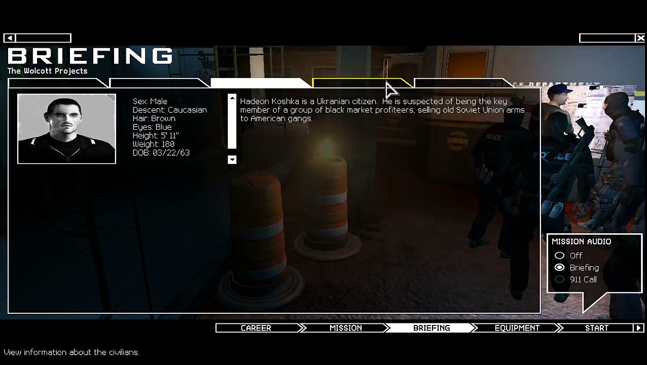 SWAT 4  Walkthrough on Elite - Mission 11 - The Wolcott Projects