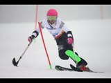 Lina Damgaard (1st run) | Women's slalom standing | Alpine skiing | Sochi 2014 Paralympics