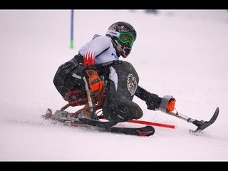 Claudia Loesch (2nd run) | Women's slalom sitting| Alpine skiing | Sochi 2014 Paralympics