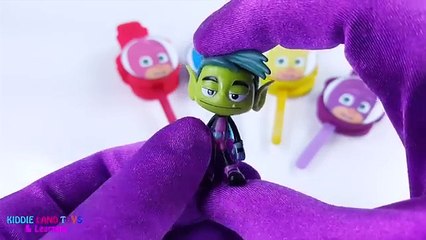 Aprender los Colores con PJ Máscaras Gekko Muñecos de nieve Piruletas de Juguete Sorpresas Mejor Aprender los Colores Video f