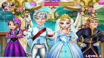 Frozen Elsa and Jack Frost Perfect Kiss New Episodes Disney Princess Compilation Games