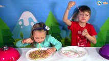 Мармелад против обычной еды. Челлендж Видео для детей Real Food vs Gummy Food - EXTREME CHALLENGE