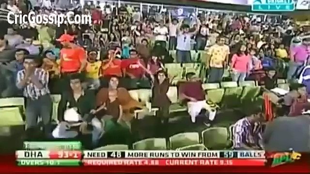 Imran Nazir 75 Runs Of 43 In BPL Final Barisal Burners v Dhaka Gladiators 2012