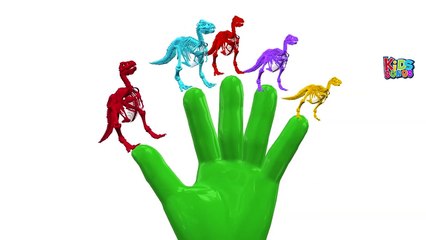 Crazy Gorilla Vs Crazy Dinosaur Finger Family Nursery Rhymes Collection | Finger Family