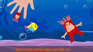 Oddbods at the sea Finger Family Rhyme For Kids