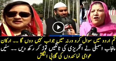 Watch Gulabi English Of Punjab Assembly Members