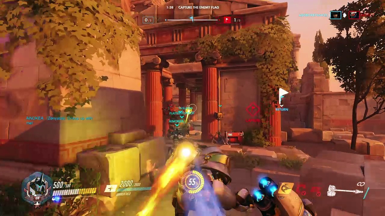 Overwatch: Sniping the flag